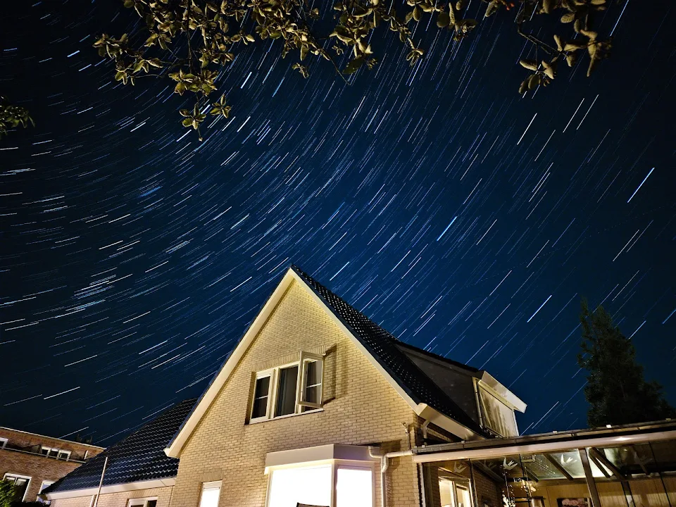 stars in the city above my house