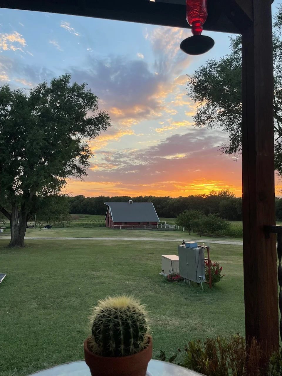 another sunset from my parent’s farm