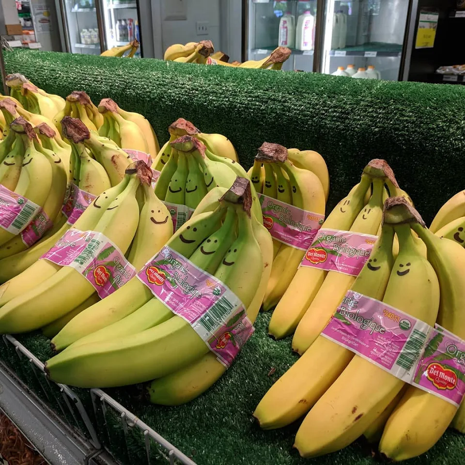 I feel guilty after my grocery store started putting smiley faces on bananas.