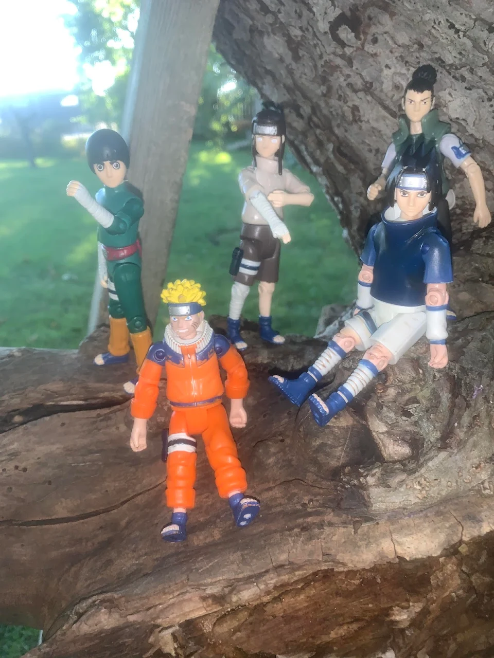 some old Naruto toys