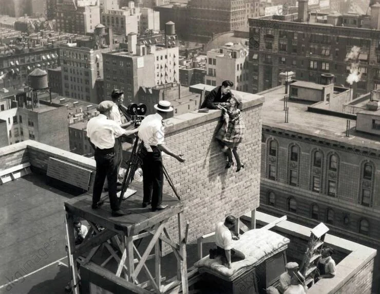 This is how old movies were shot