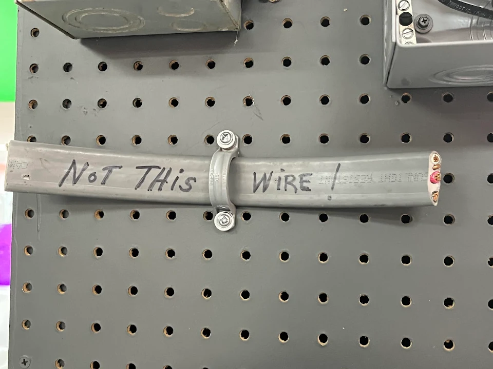 Not This Wire
