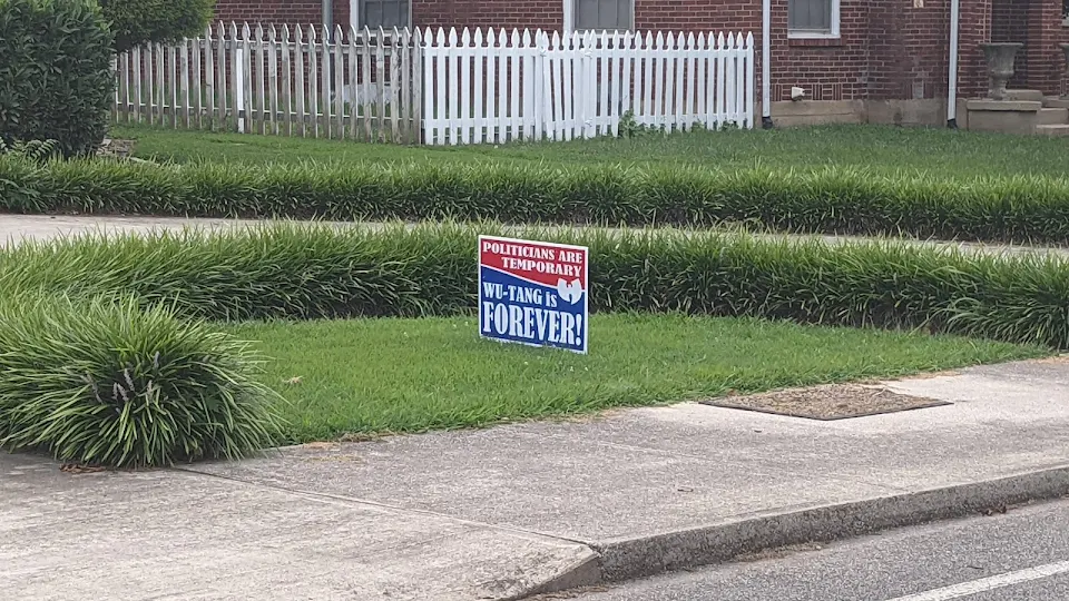 I'll see your political sign and raise you the one I found a couple weeks ago...