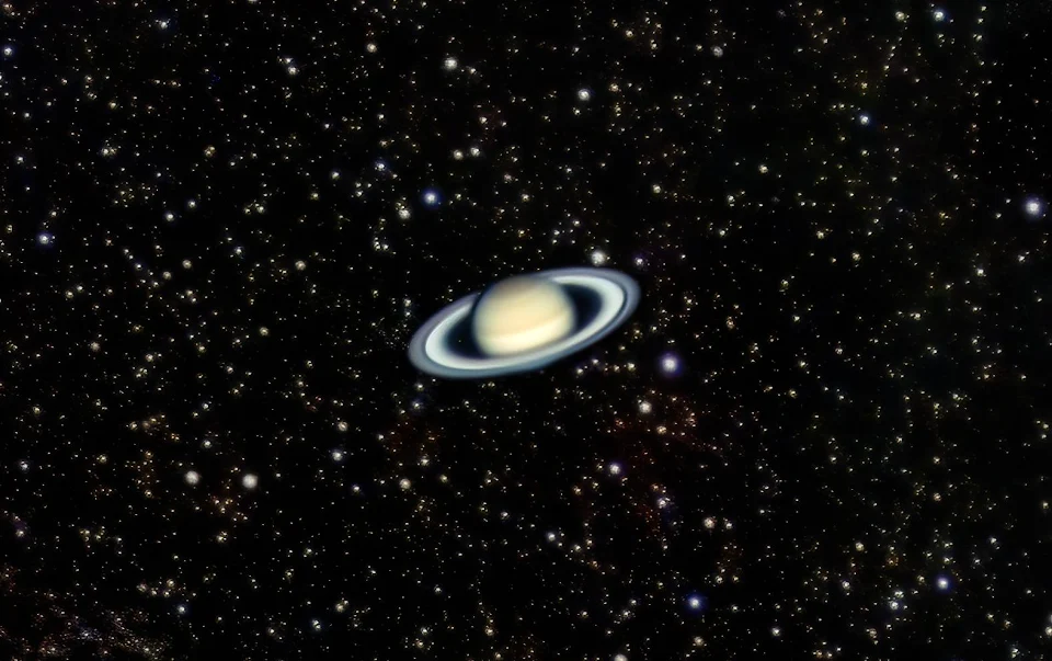 Have you ever wondered what Saturn through an amateur telescope looks like?
