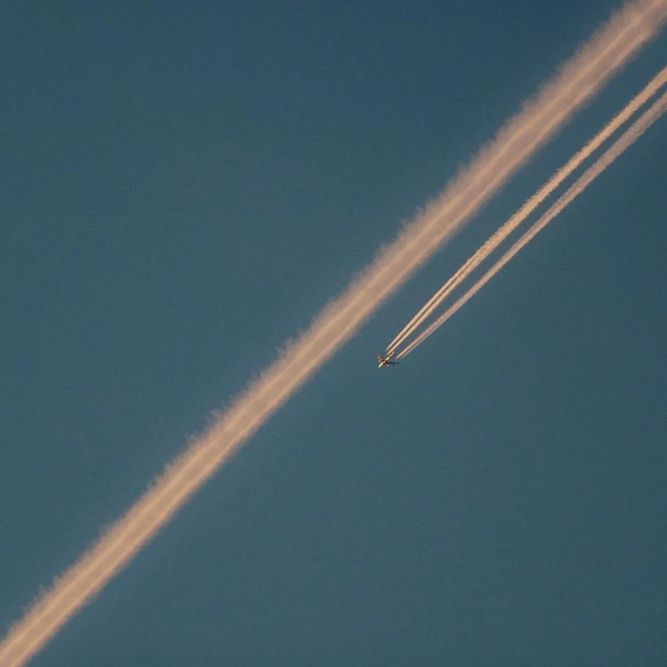 Sky Lines (photo taken this morning in London, UK)