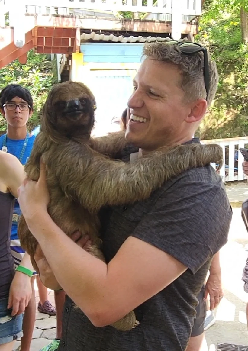 I held a sloth today. It was great. That is all.