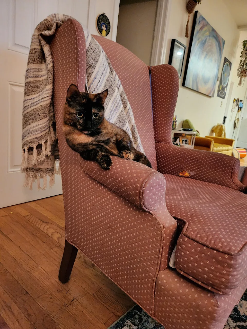 this is her chair