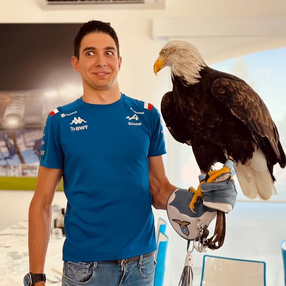 F1 driver meets an Eagle